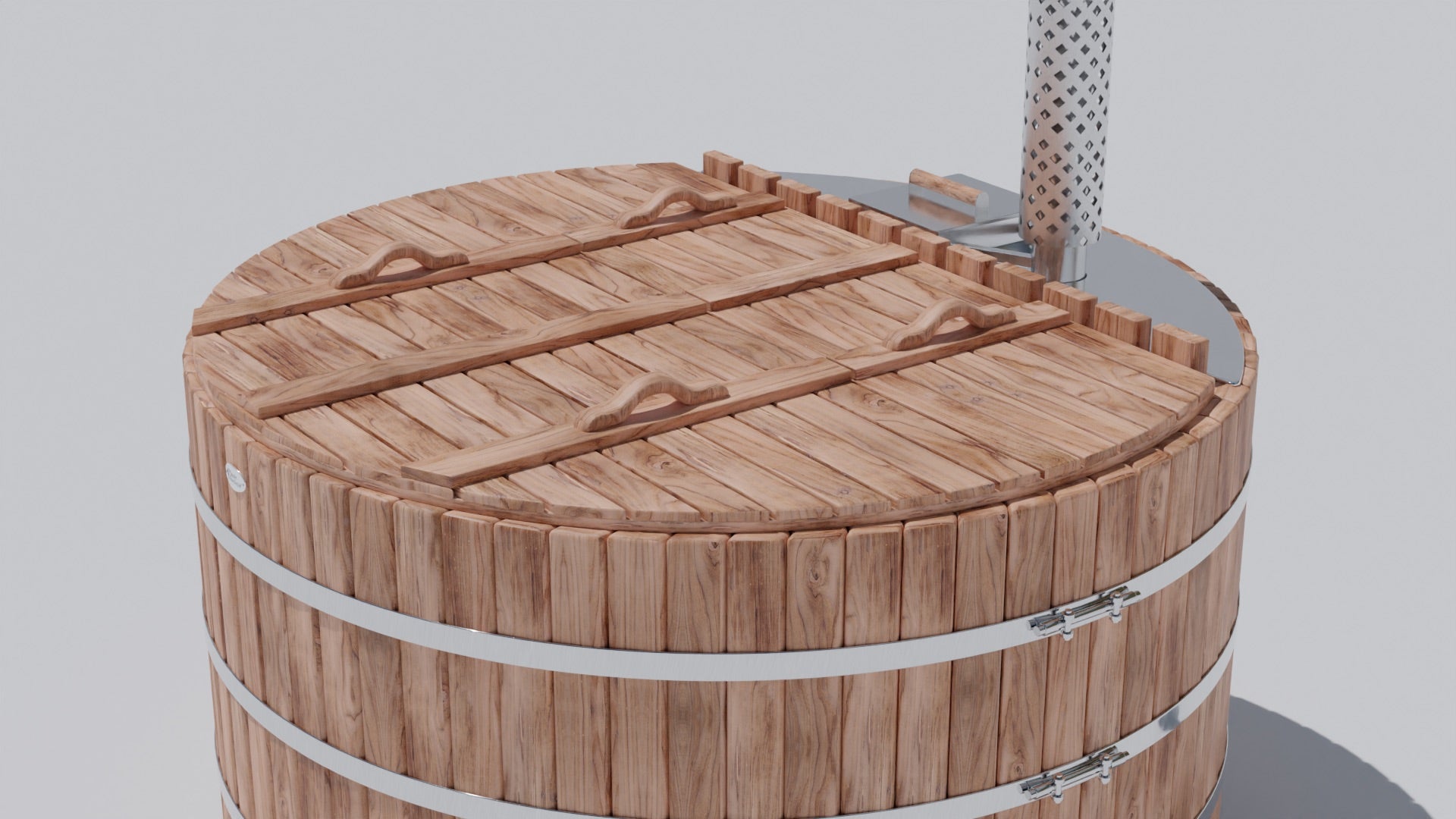 Bain nordique en bois