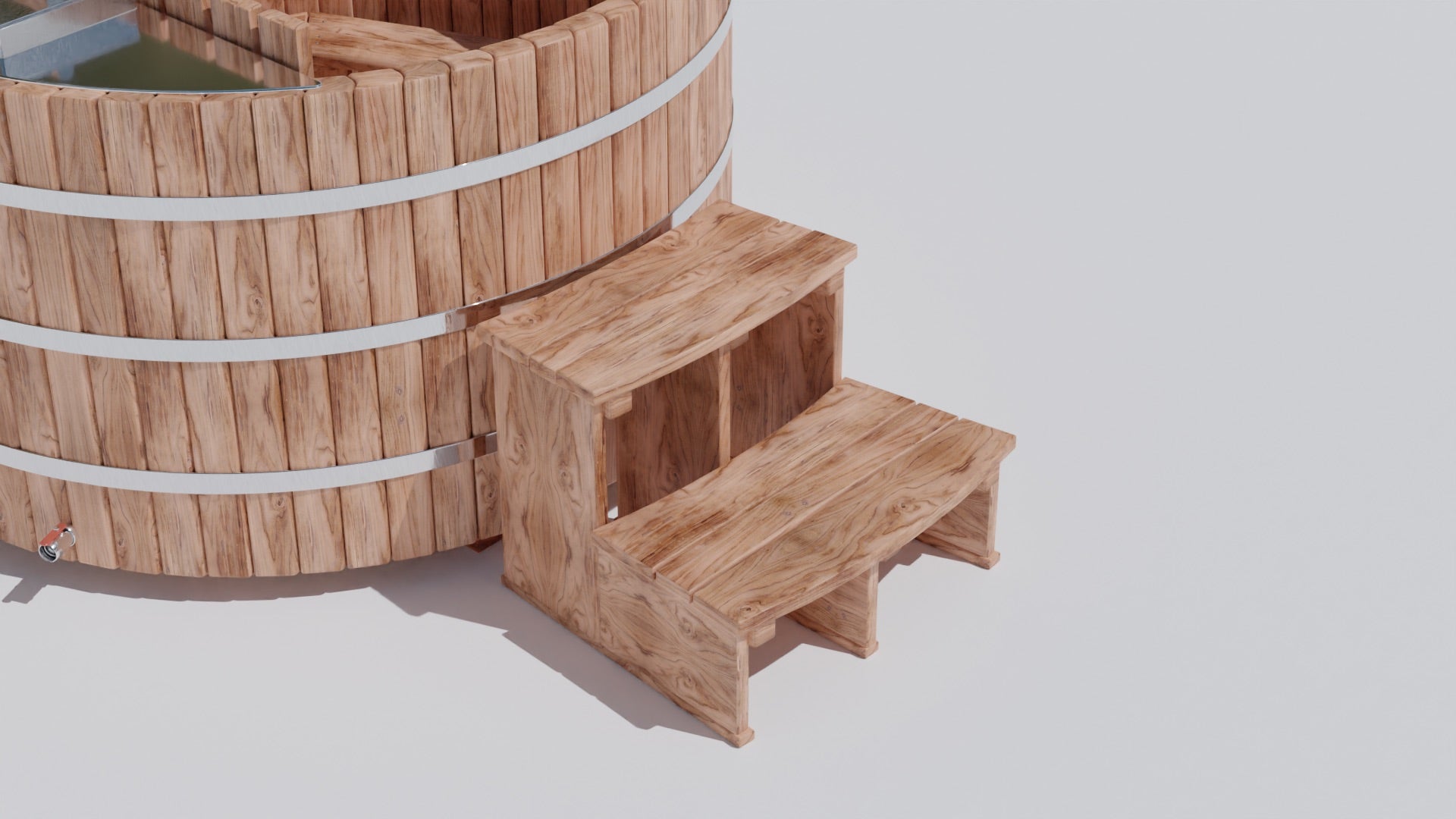 Bain nordique en bois
