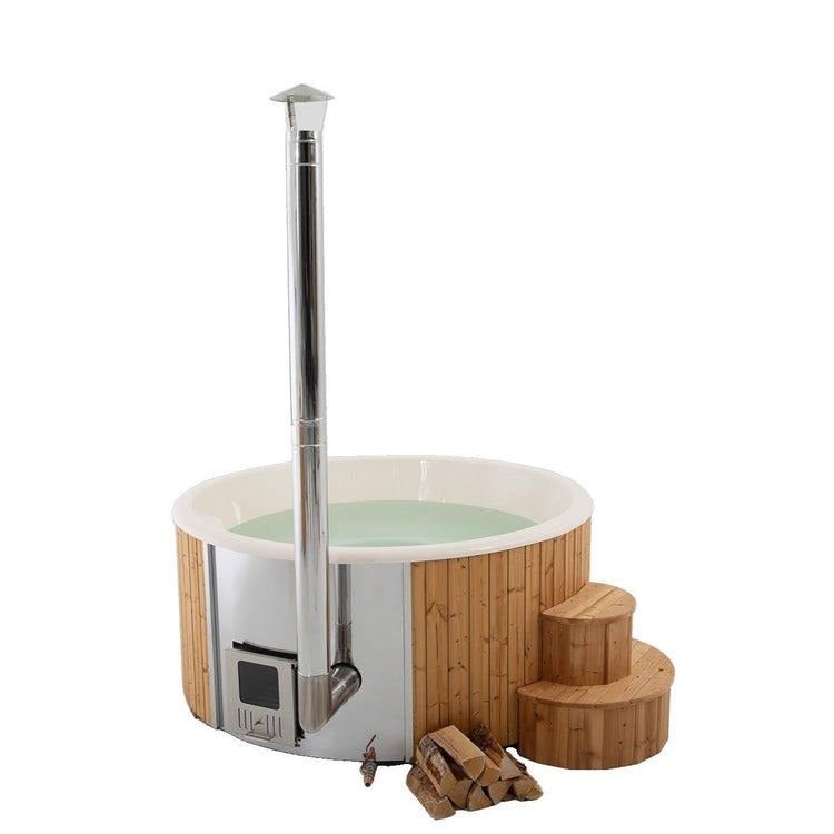Bain Suédois en Bois, Jacuzzi