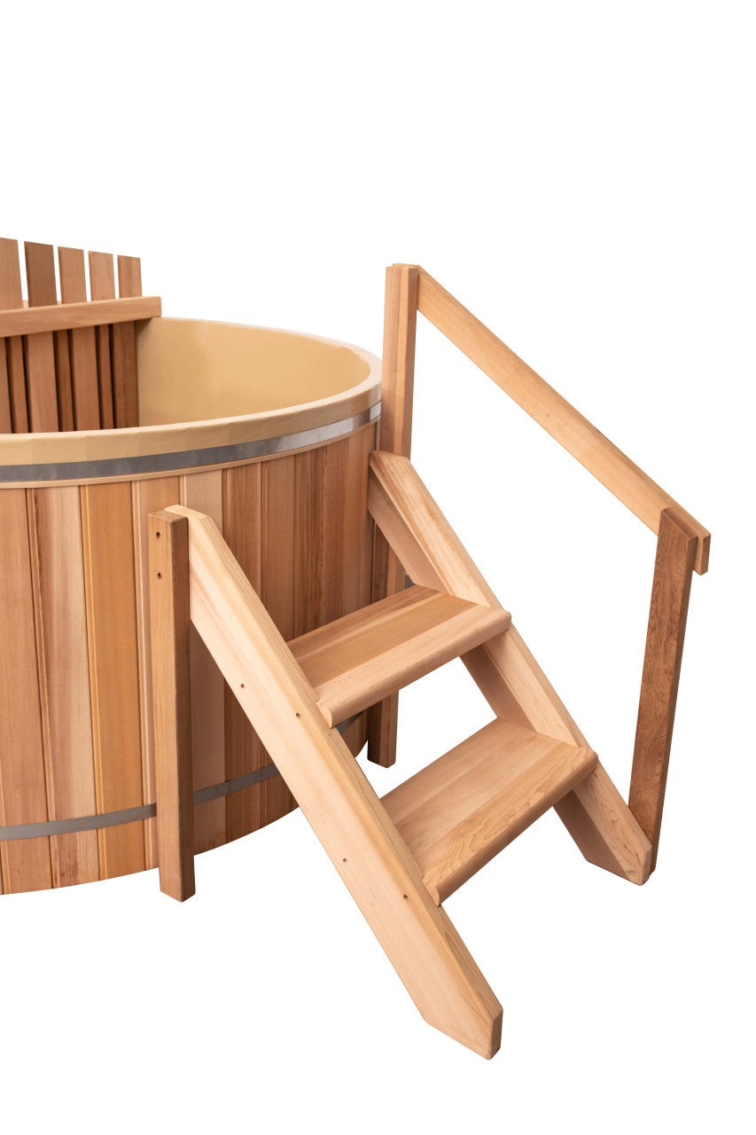 Spa en Bois, Bain Nordique Extérieur