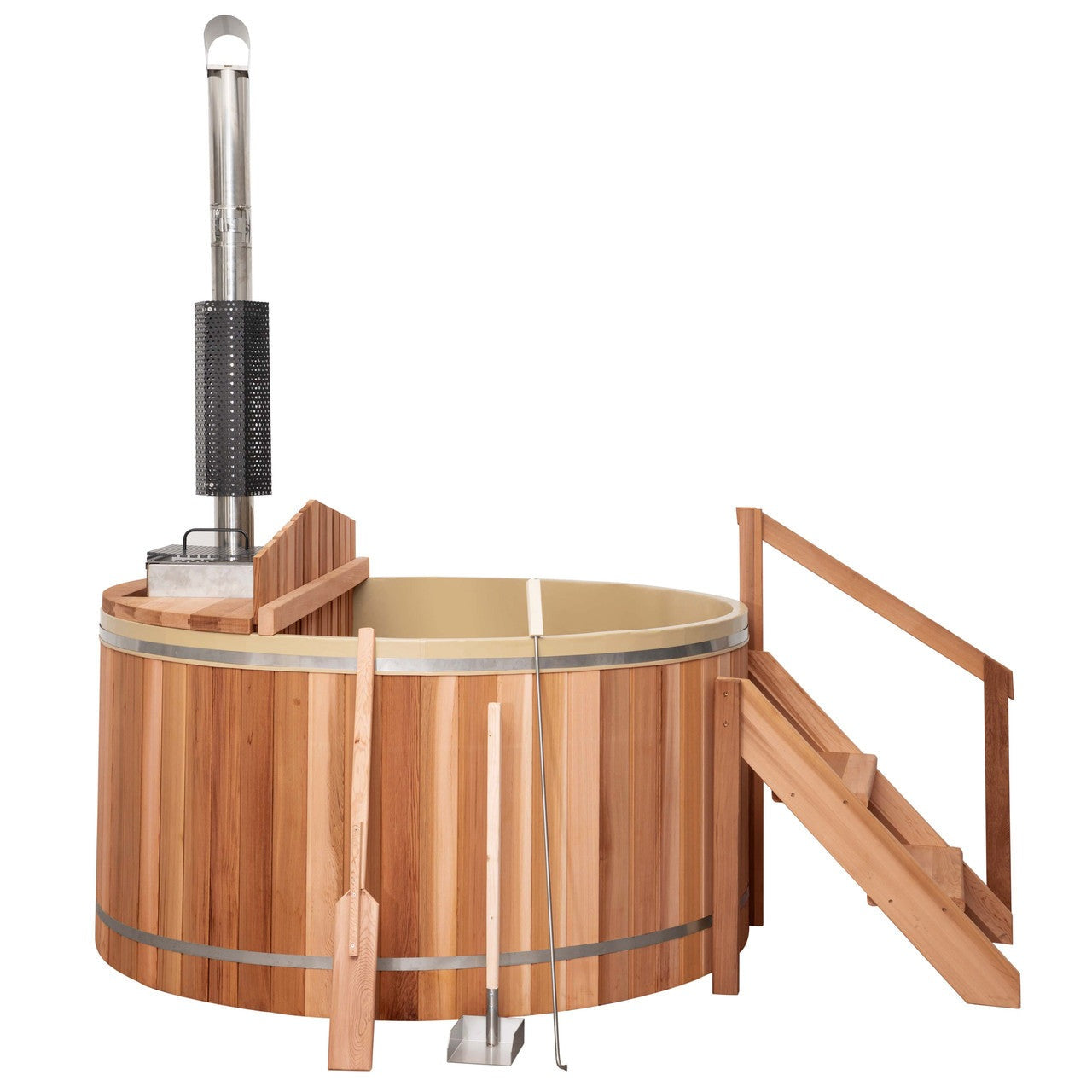 Spa en Bois, Bain Nordique Extérieur